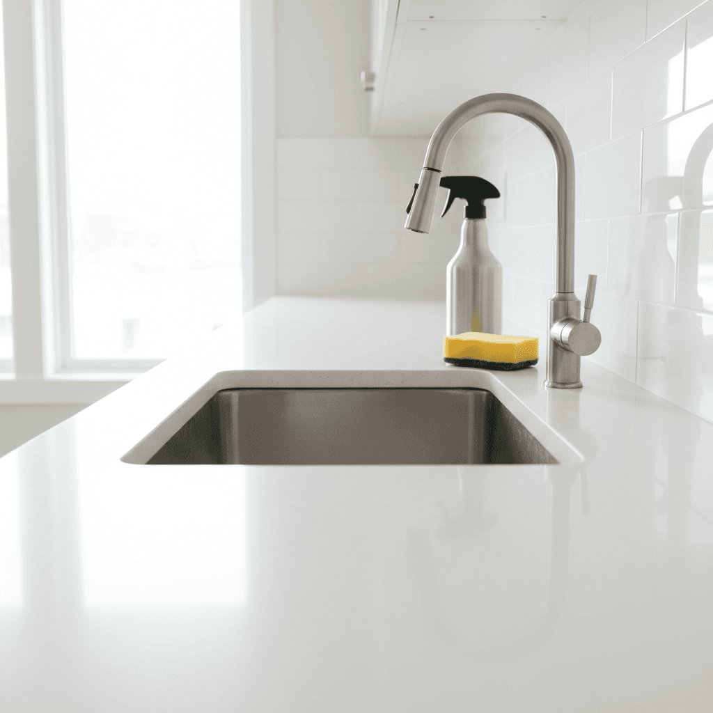 Kitchen detail cleaning