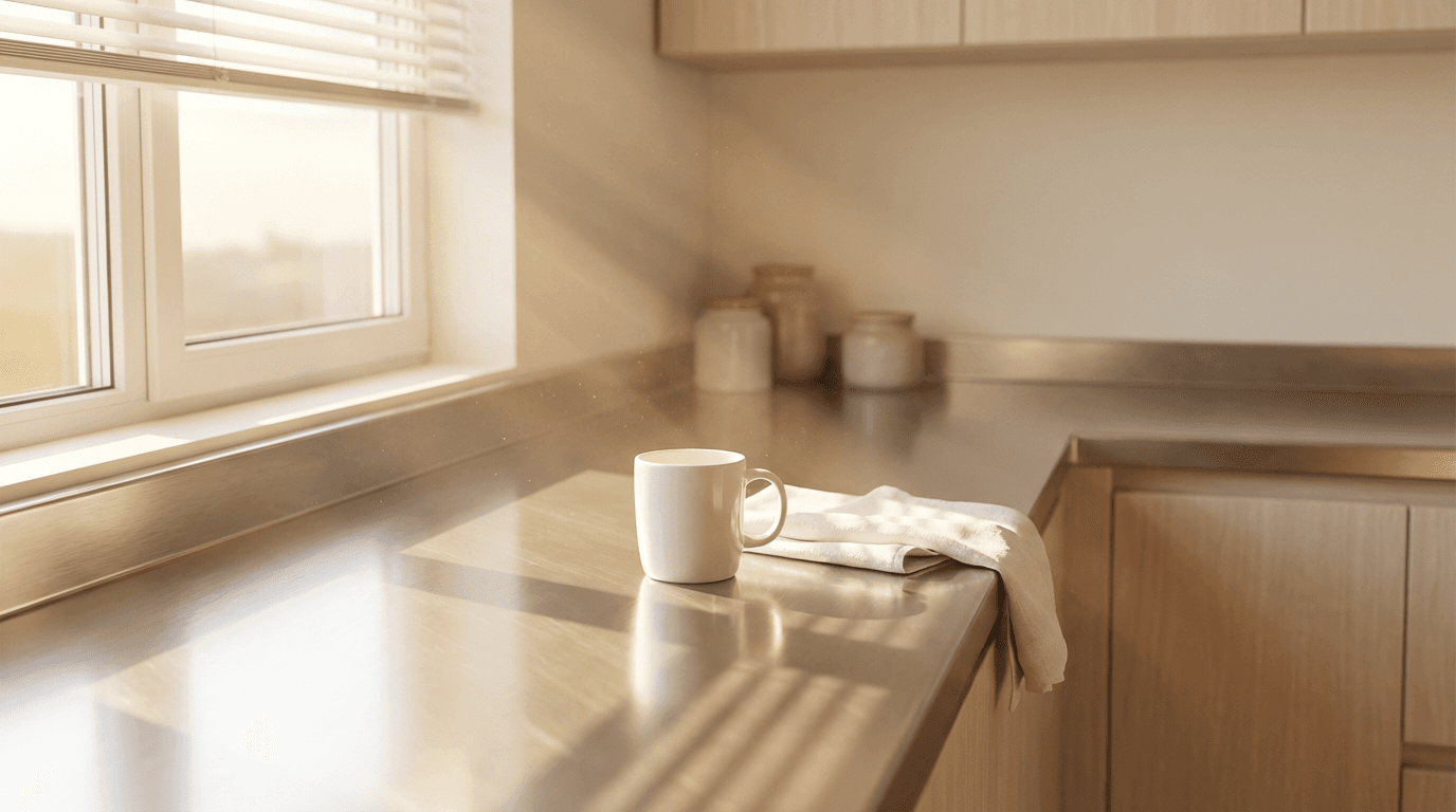 Baseboards and blinds